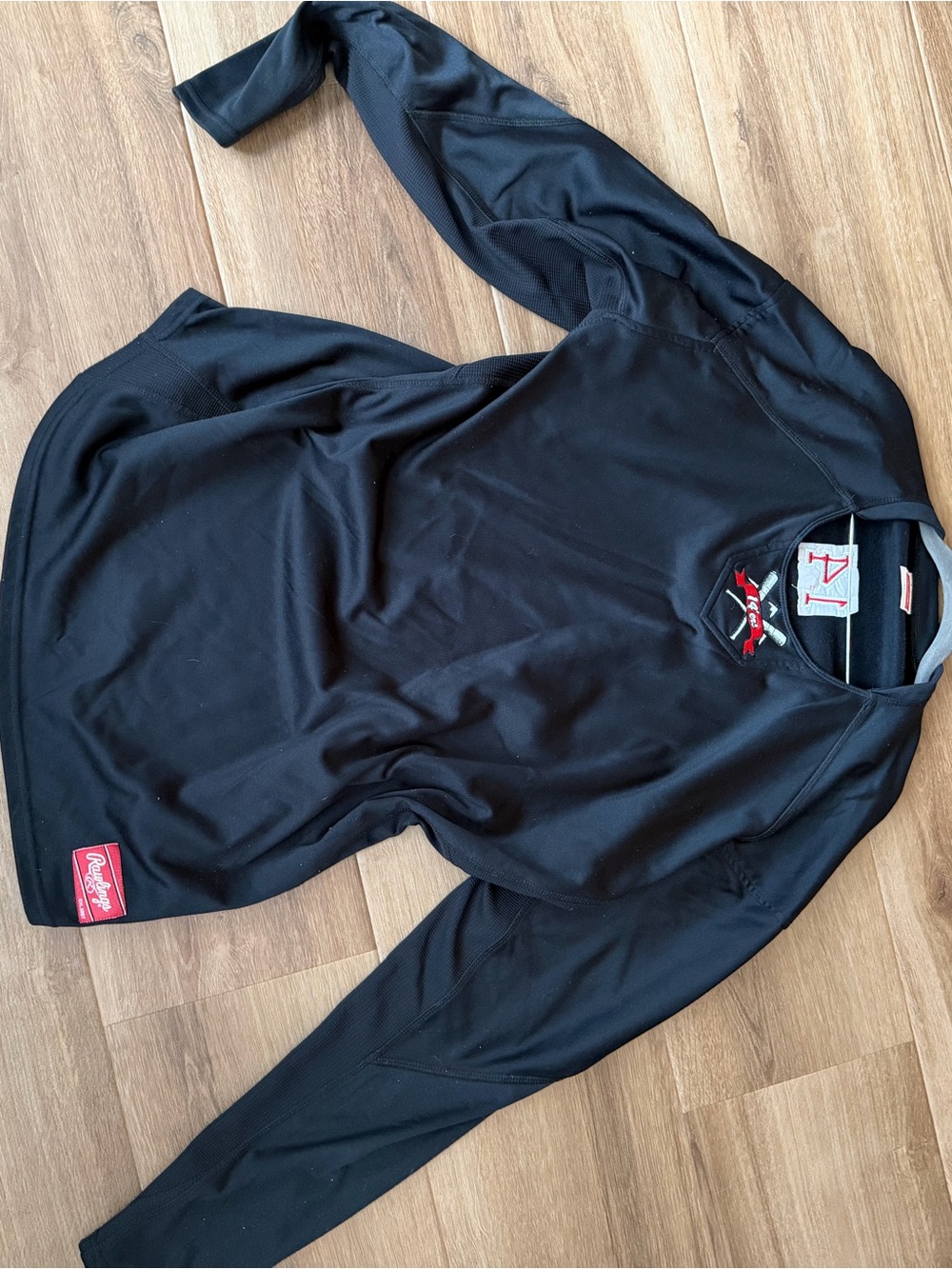 Rawlings Black Performance Pullover Jacket